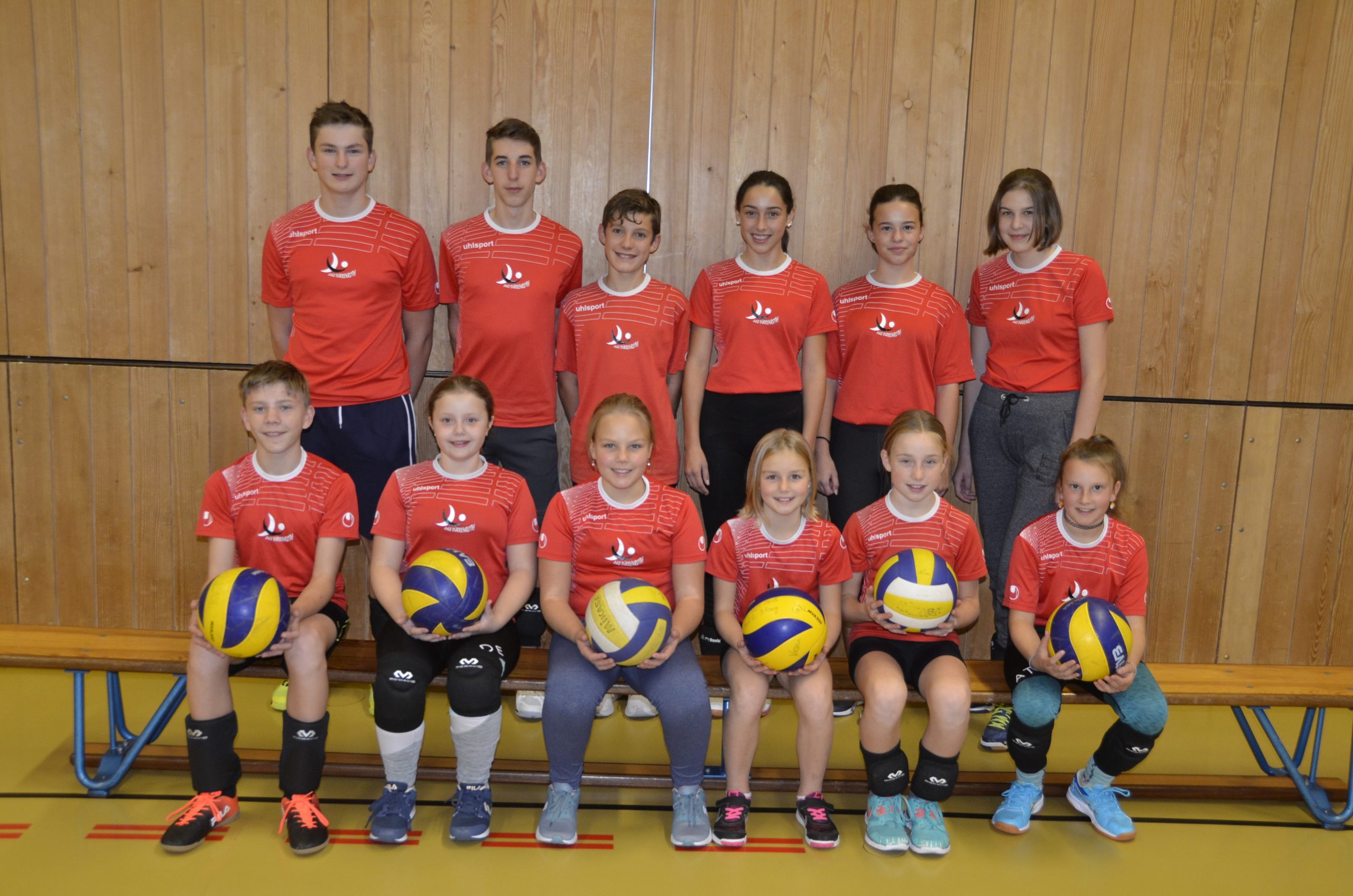 Teamfoto Jugivolley SVD